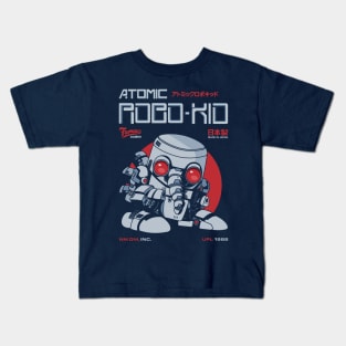 Atomic Robokid Retro Arcade Vintage Gaming Kids T-Shirt